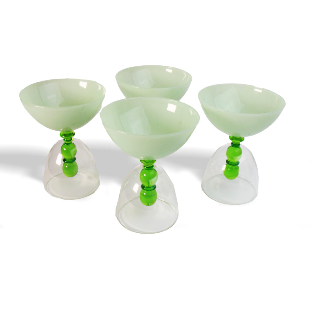 Mashrabiyeh,High,Glass,Bowl,Jade,Green,servingbowls,