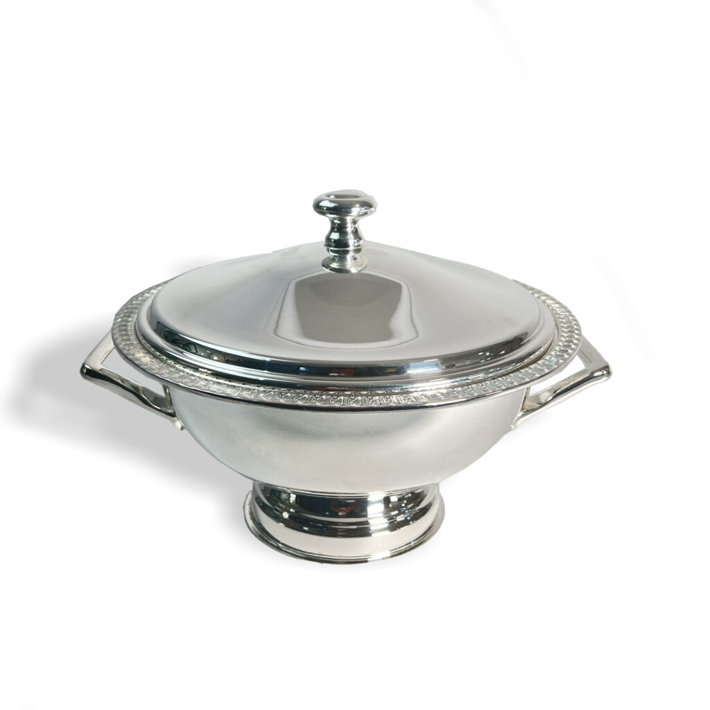 Elegant Janbiyah Silver Plated Soup Toureen – 2.5L