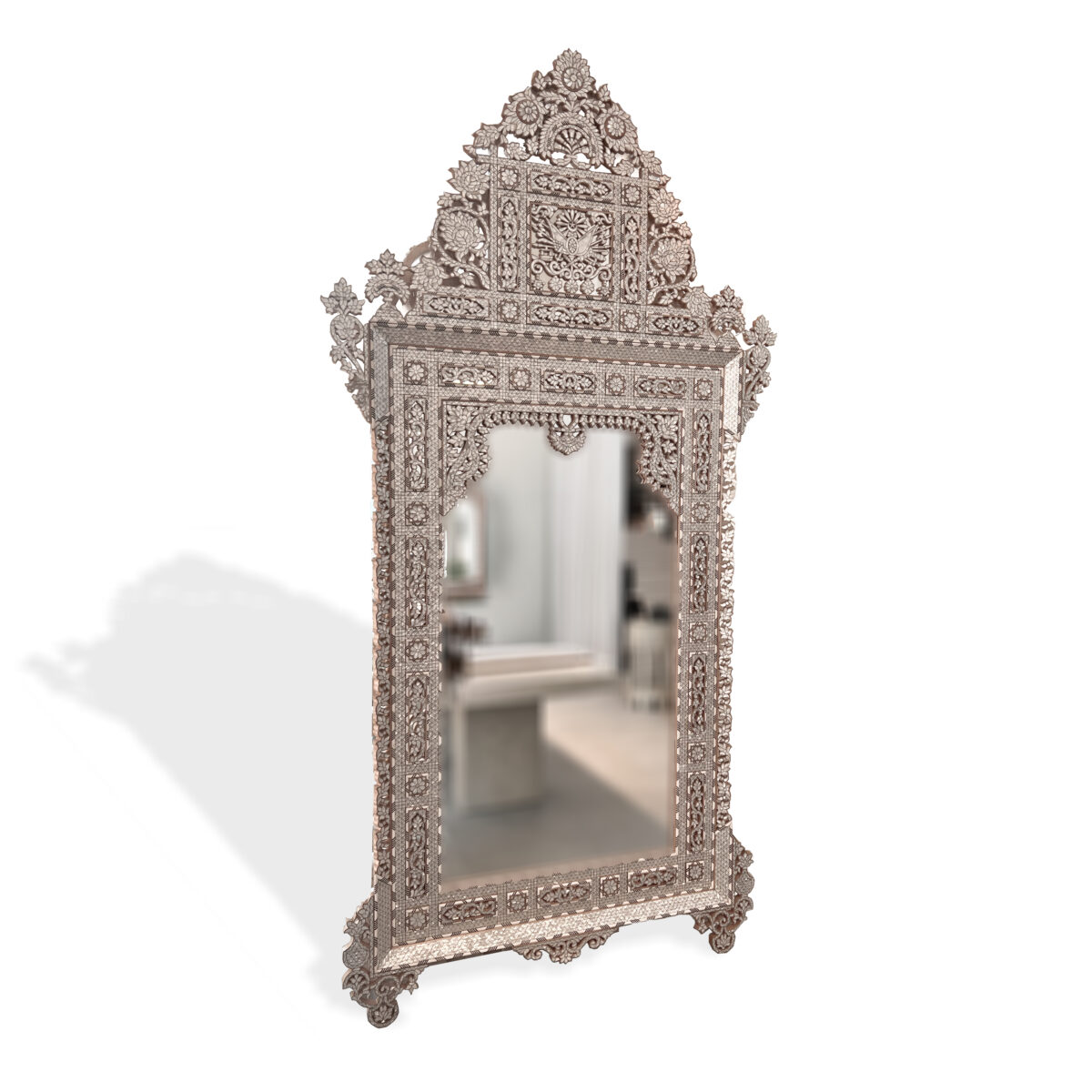 mirror,mother of pearl,decor