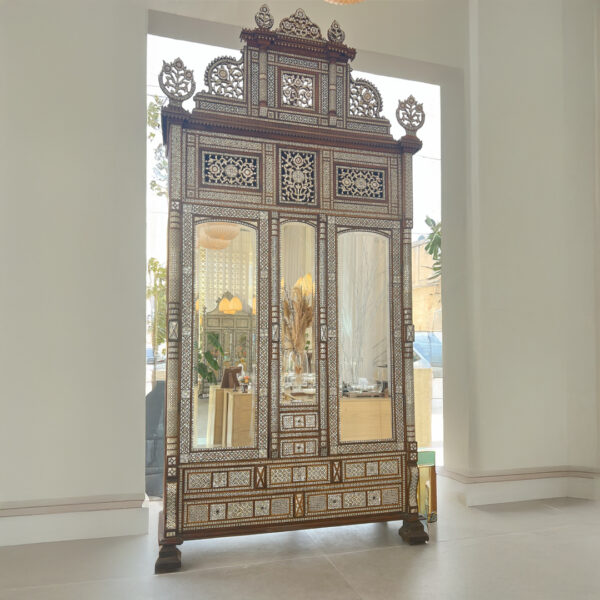 Syrian Mother of Pearl Armoire