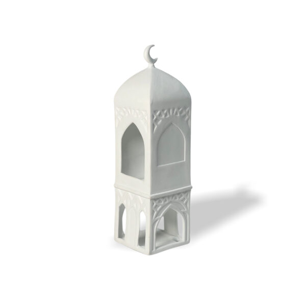 Porcelain Minaret – Elegant Islamic Home Décor