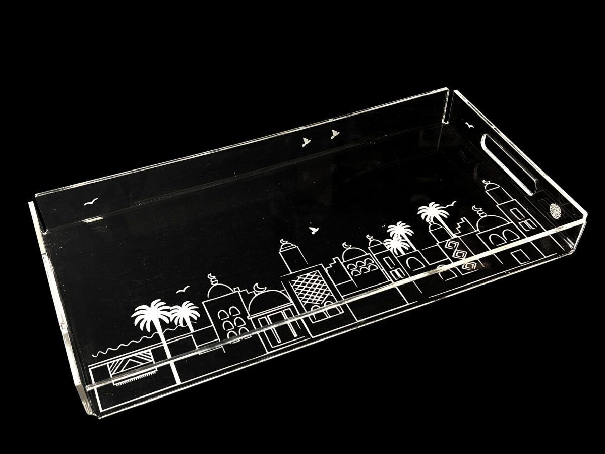 Large Plexi Madinaty Tray