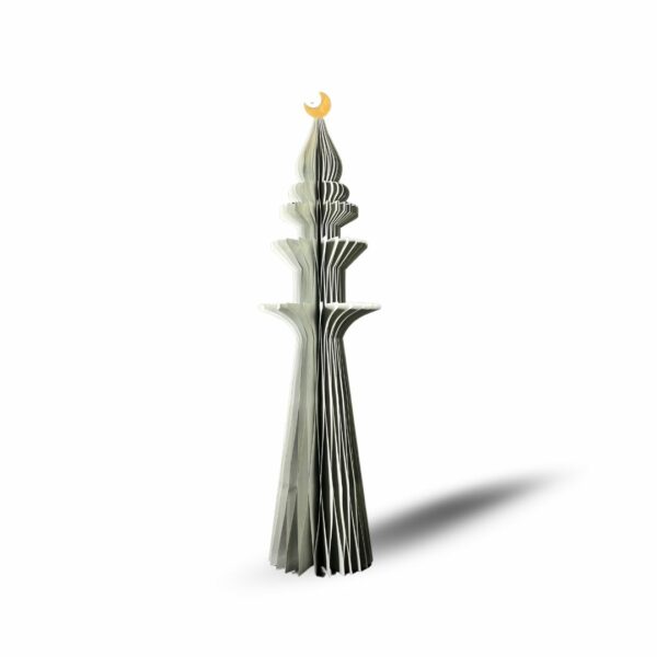 Paper Alia Minaret in Grey-Small 40CM