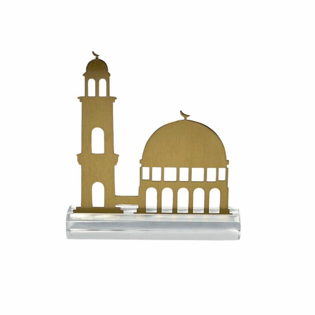 Madinaty Metal Masjid - Small | Elegant Islamic Decor Piece