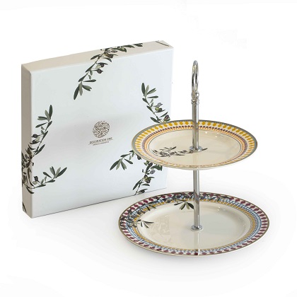 alt="small zaitoon two tier plates for serving"