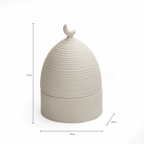 Nuzha Dome with Lines Design - Image 2