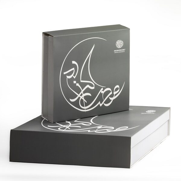 صحن العشاء رمضان كريم بلاتين - 6 صحون - Image 2