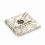 Printed napkins, in silver color, with Arabic Calligraphy doodling pattern. Napkin size 33x33cm when open, 3ply tissue, 20 napkins per pack.