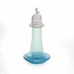 Exquisite Glass Noor Minaret – Green & Blue