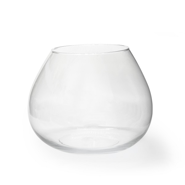 Convexa Clear Glass Vase