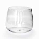 Large Clear Glass Vase