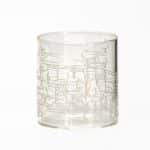 Assiel White Calligraphy Juice/Dessert Cup (1PC)