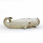 white,polyresin,whale,stand,