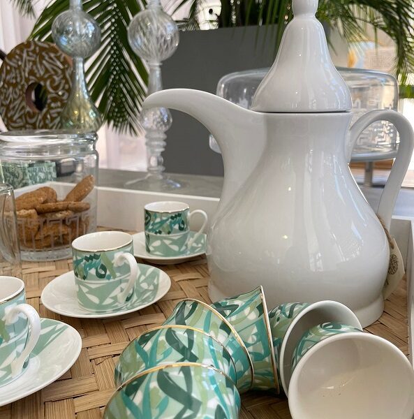 Khair Arabic Coffee Cups Set of 6 - Image 3