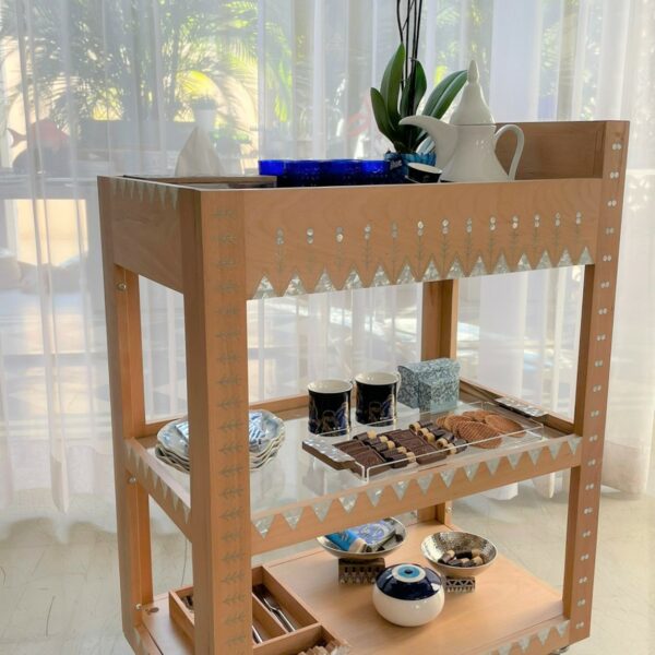 Three Layer Service Trolley - Image 6