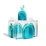 Baha' Mosque-Green | Elegant Islamic Decor Box