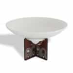 Janbiyah Stand with Porcelain Shallow Bowl 13 Inch