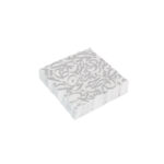 Calligraphy Silver Napkin