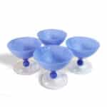 Classic,Bowl,Milky,Blue,Mashrabiyeh,Glass,Bowls,servingbowls