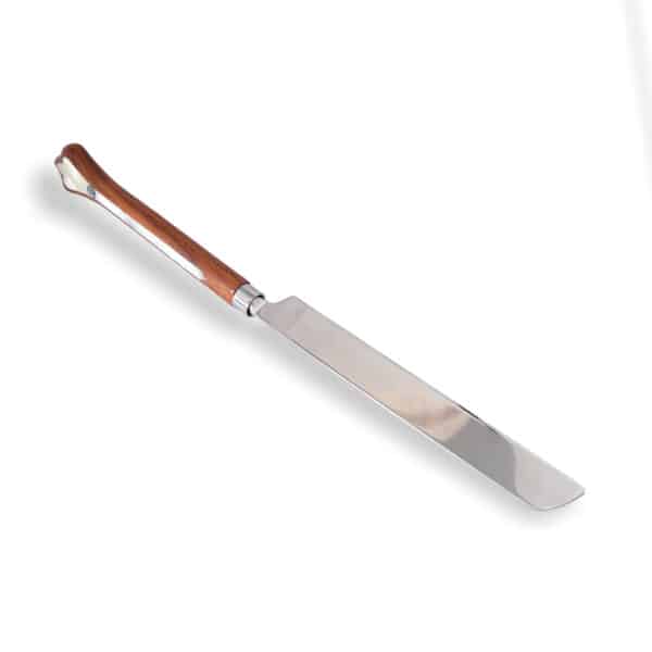 White Naqsh Cake Knife