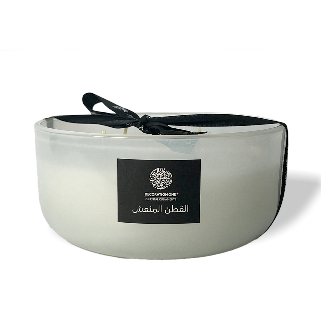 283 Fresh Cotton White Candle-16x7.5cm-PC