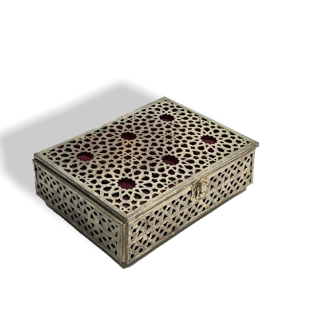 Buy Elegant Arabesque Metal Box Online Buy Elegant Arabesque Metal Box Online