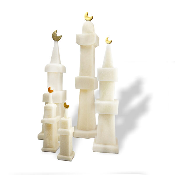 Marmar Resin Minaret Large-PC - Image 2