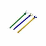 Multi Colored Glass Juice Steering Sticks - Set of 3