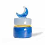 Navy Minaret Glass Safa Set