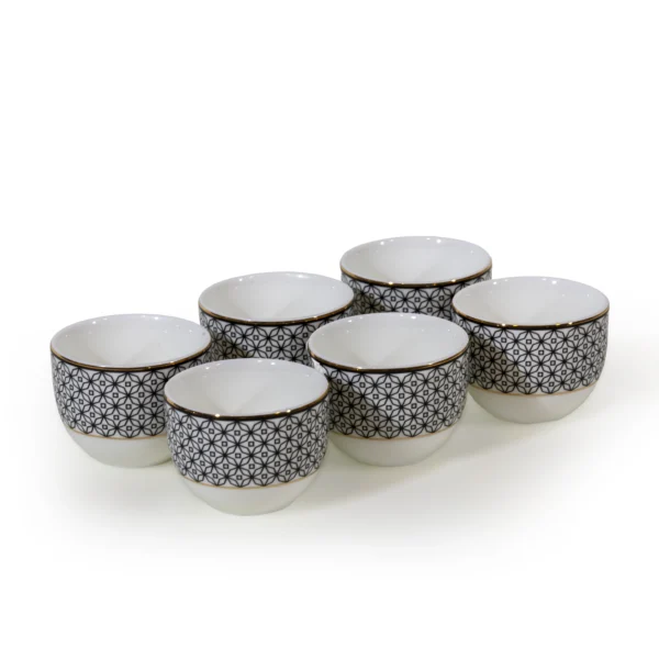 Qahwa Cups Naqsh Collection (Set of 6) - Image 2