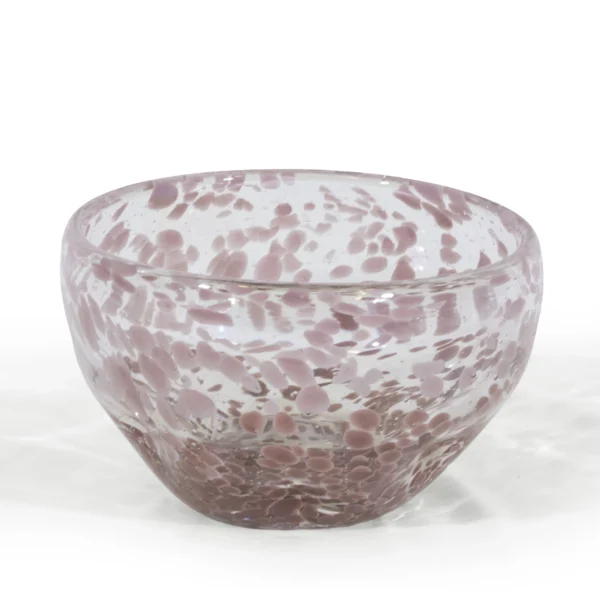Bowl Safa Collection in Plum Glass