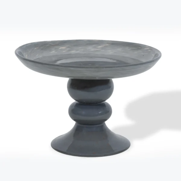 Cake Stand Safa Collection in Cloud Glass (27x27x20cm)