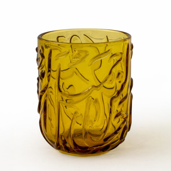 Juice Cups Jameel  Collection in Amber (Set of 6)