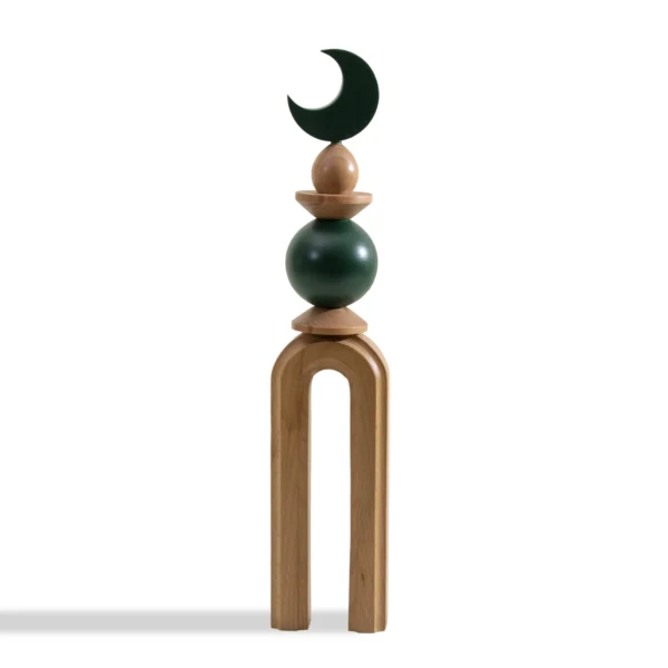 مئذنة رمضان رفيق خشبية  لون أخضر فورست