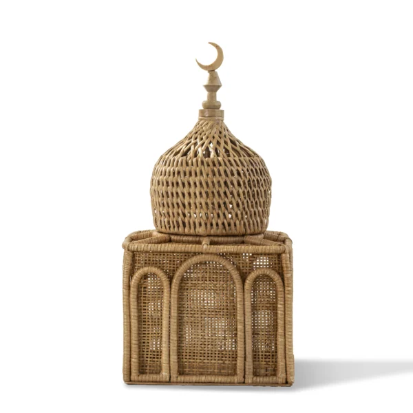 قبة راتان مجلس بلون العسل | ديكور رمضان 2026 من ديكورايشن ون - Image 2