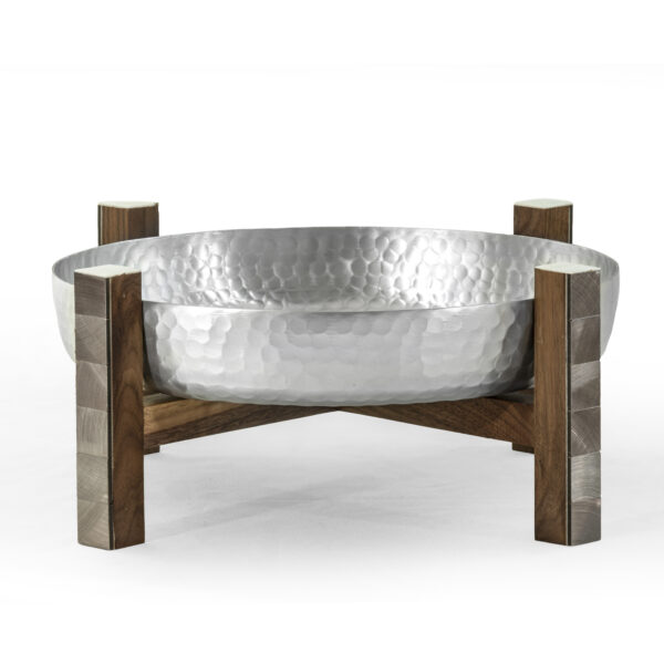 Plate Jawhar xriser Silver Medium artisan