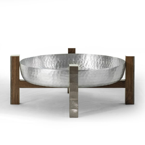 Plate Jawhar xriser Silver Large artisan