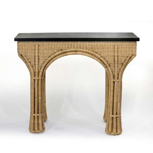 Console One Arch Natural Rattan Majles Collection (PC) - Image 3