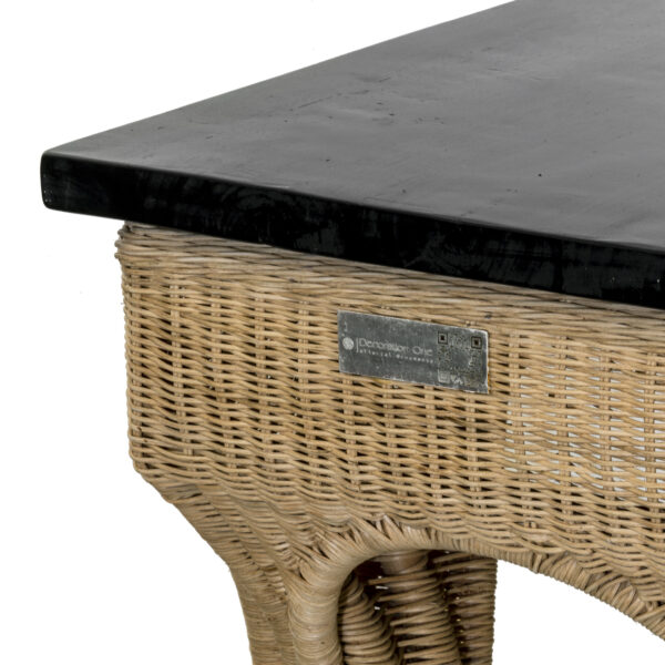 Console One Arch Natural Rattan Majles Collection (PC) - Image 2