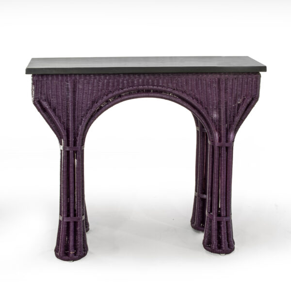Console One Arch Plum Rattan Majles Collection (PC) - Image 2