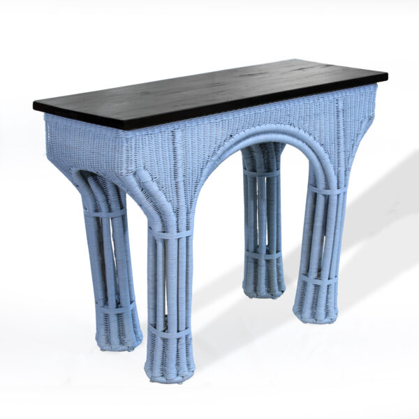 Console One Arch Mist Rattan Majles Collection (PC)