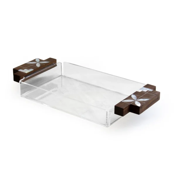 Tray Jawhar Collection Plexi and Wood Medium (PC)