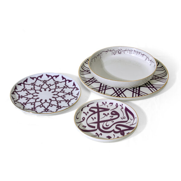 Dinner Plate AlDar Collection(Set of 6) - Image 3