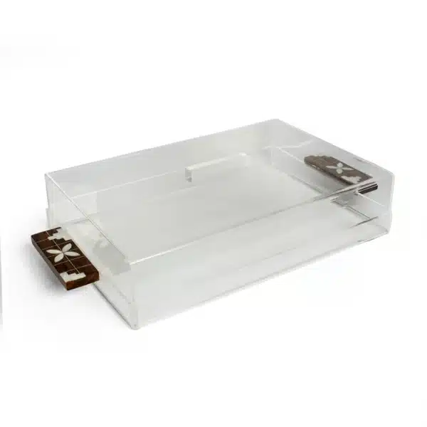 Tray with Plexi Box Jawhar (PC)-Large - Image 1