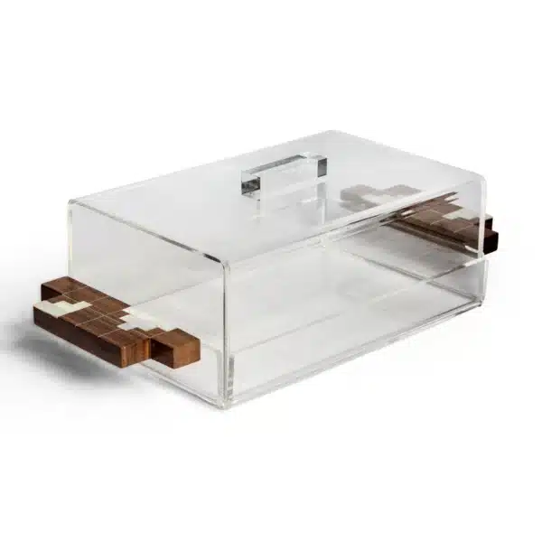Tray with Plexi Box Jawhar (PC)-Small - Image 1