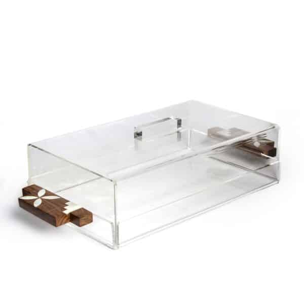 Tray with Plexi Box Jawhar (PC)-Medium - Image 1