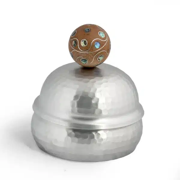 Dome with MOP Handle Jawhar Green-Small - Image 1
