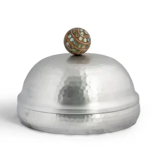 Dome with MOP Handle Jawhar Green-Large - Image 1