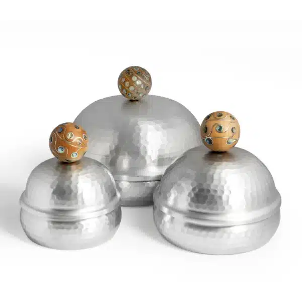 Dome with MOP Handle Jawhar Green-Medium - Image 3