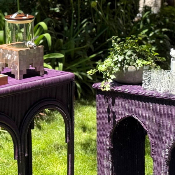 Nadwa Console 3 Arches in Plum-PC - Image 3
